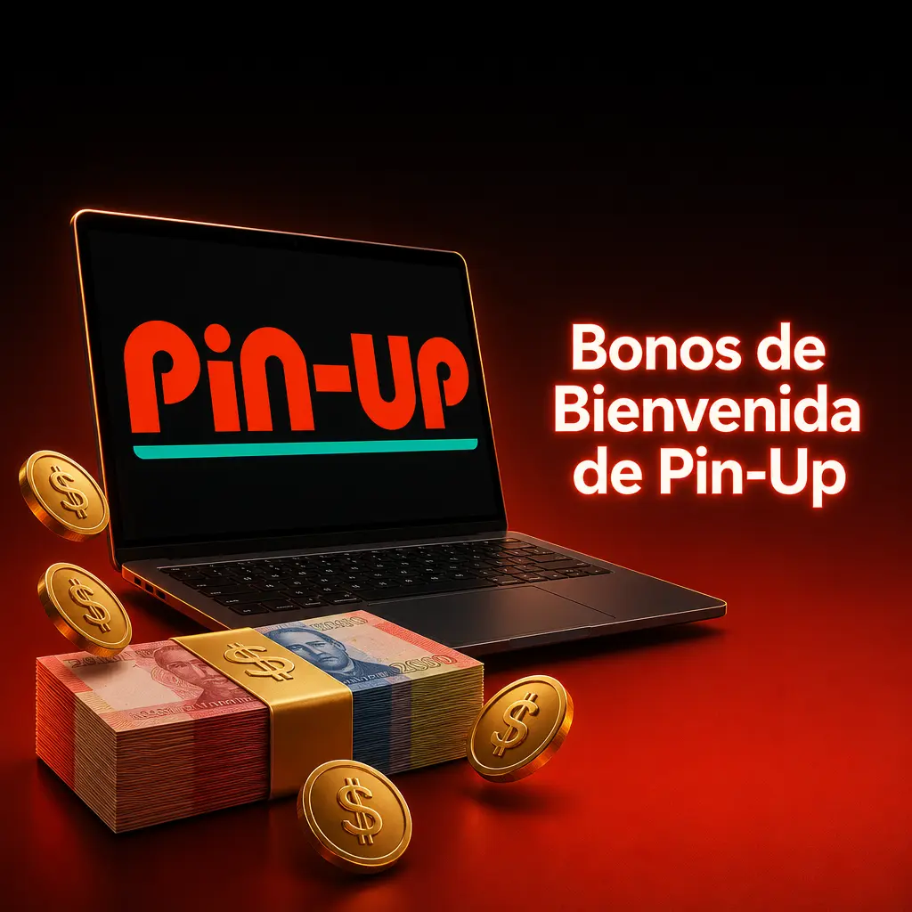 Paquete de bienvenida de Pin-Up con bonos y giros gratis