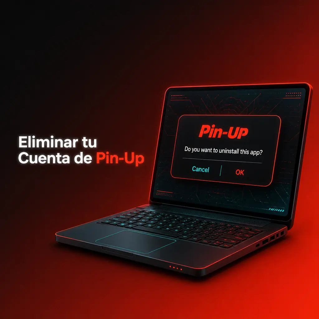 Proceso para eliminar la cuenta de Pin-Up